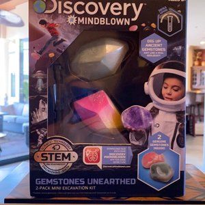 3/$15 Discovery MINDBLOWN Mini Gemstone Toy Excavation Kit